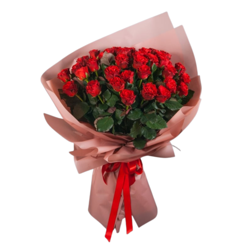 Buchet DeLuxe cu trandafiri roșii [2]