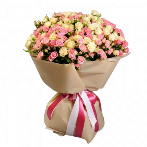 COLECȚIA DELUXE - Buchet minirose DeLuxe