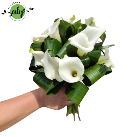 Buchet mireasă cale albe [2]