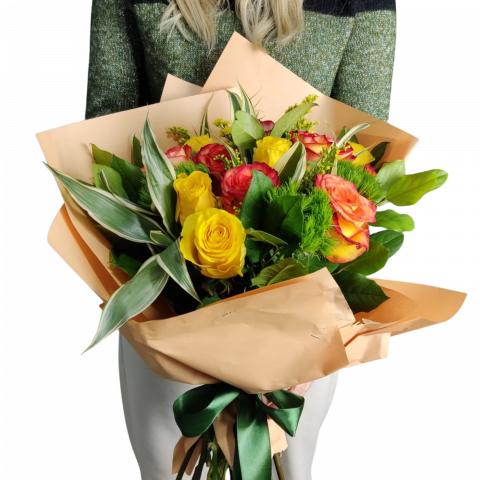 Buchet mixt ”Warm Colors” [1]