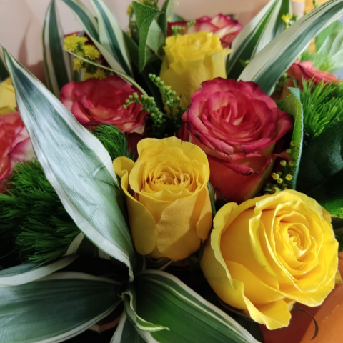 Buchet mixt ”Warm Colors” [2]