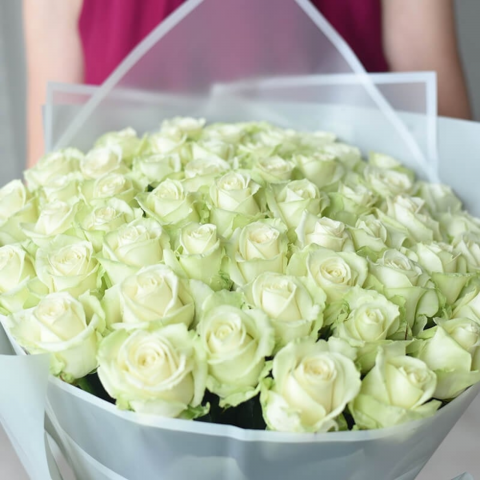 Buchet trandafiri albi [2]
