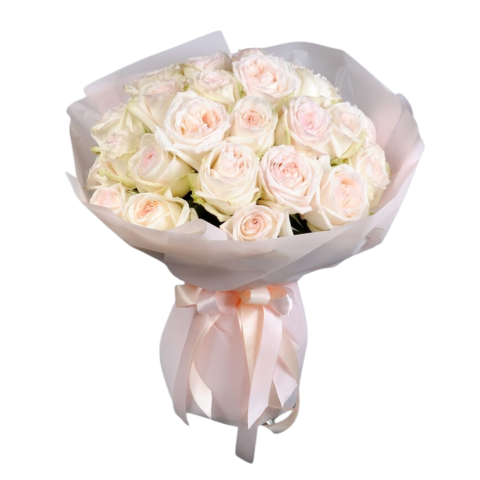 1-8 MARTIE - Buchet trandafiri roz pal