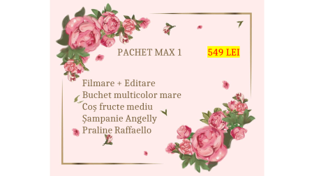 Surprize la domiciliu – Pachet MAX 1