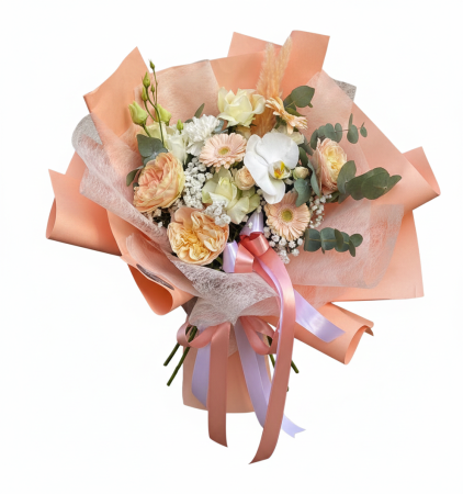 Buchete flori - Buchet gingaș cu trandafiri