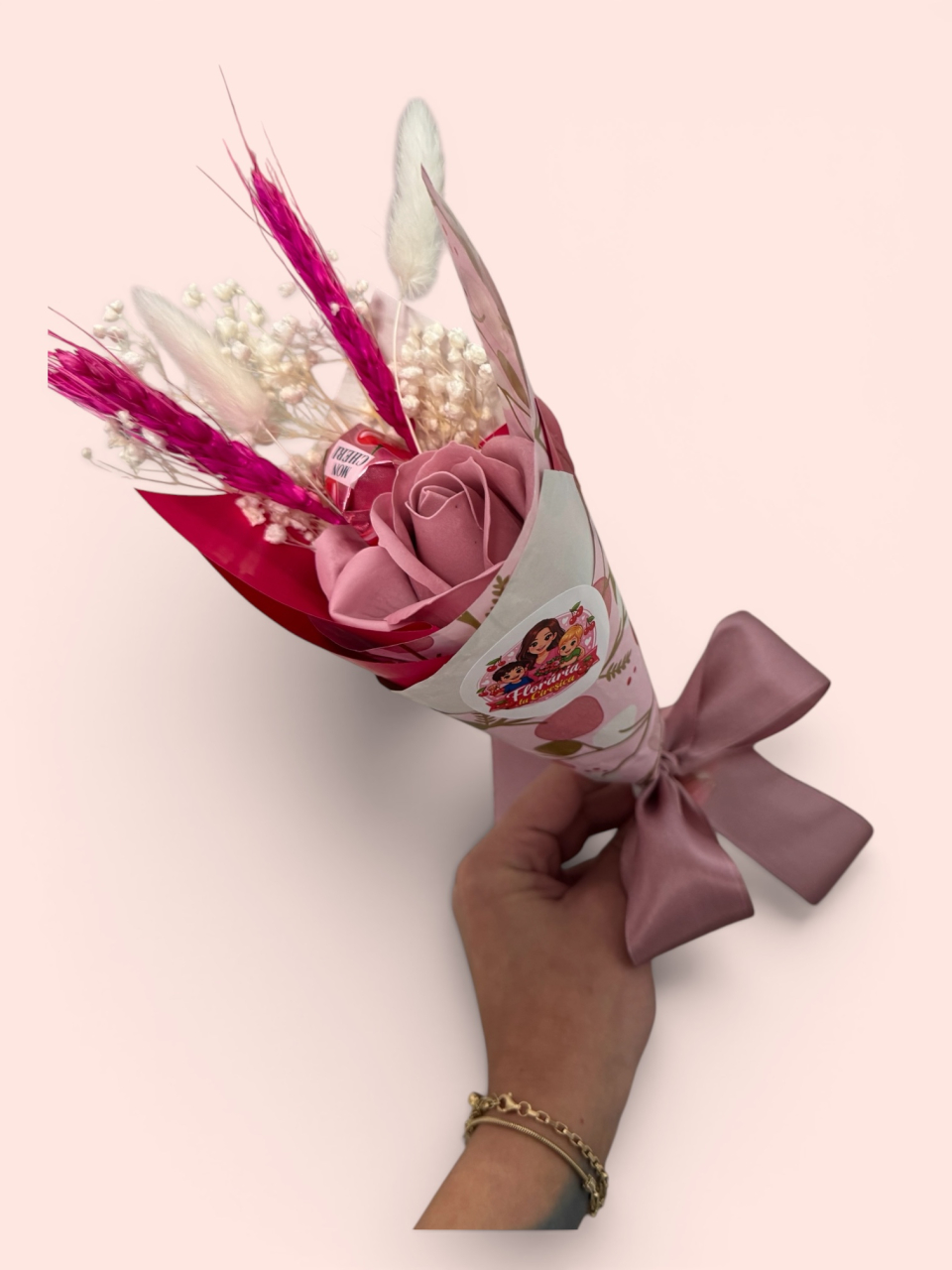 Mini Buchet Premium cu Trandafiri de Săpun – Florăria La Cireșica [3]