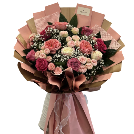 Buchete asortate - Buchet shades of pink