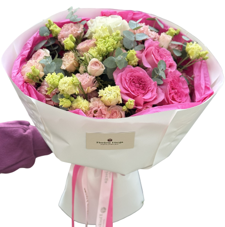 Buchete asortate - Buchet "Love in Pink"