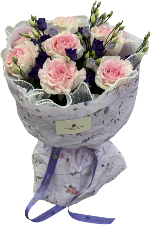 Buchete asortate - Buchet "Purple romance"