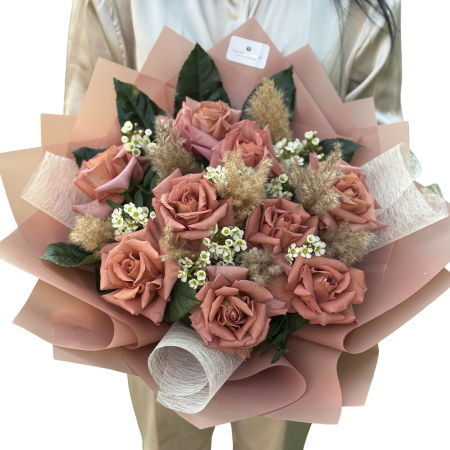 Buchete trandafiri - Buchet 9 trandafiri