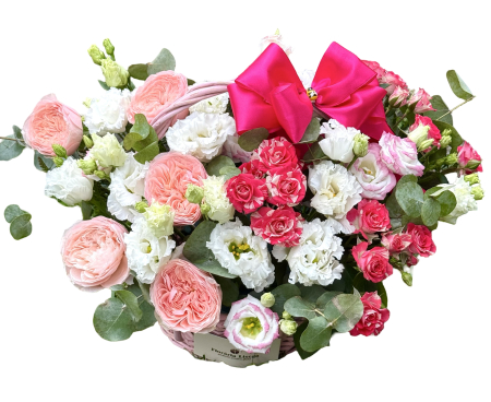 Aranjamente cu flori - Coș “Elegance in a basket”