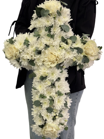 Funerare - Coroană funerară cruce
