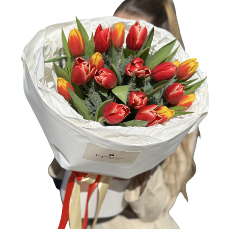 Buchete lalele - Buchet "Joyfull" 19 lalele