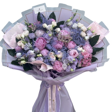 Buchete asortate - Buchet purple lila