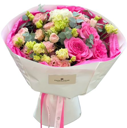 Buchete asortate - Buchet "Love in Pink"