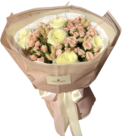 Buchete asortate - Buchet "Pastel Garden"