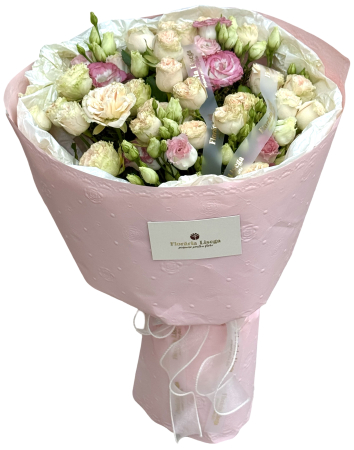 Buchete pe rotund - Buchet "Pink romance"