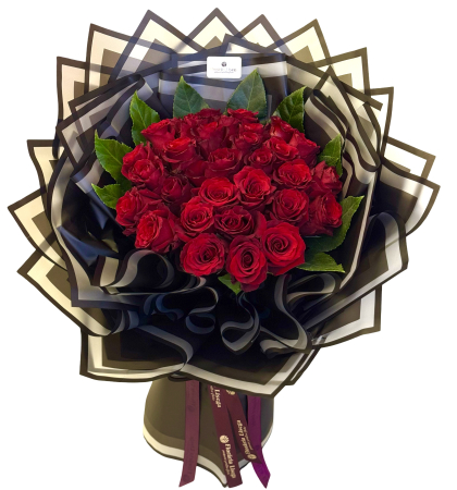 Buchete trandafiri - Buchet trandafiri roșii “Eternal Love”