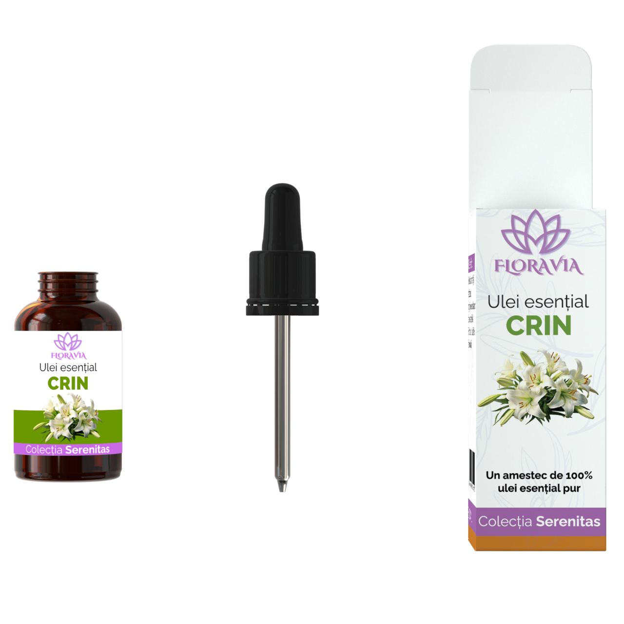 Ulei Esențial de Crin 100% Pur – Lilium candidum, 10ml [4]