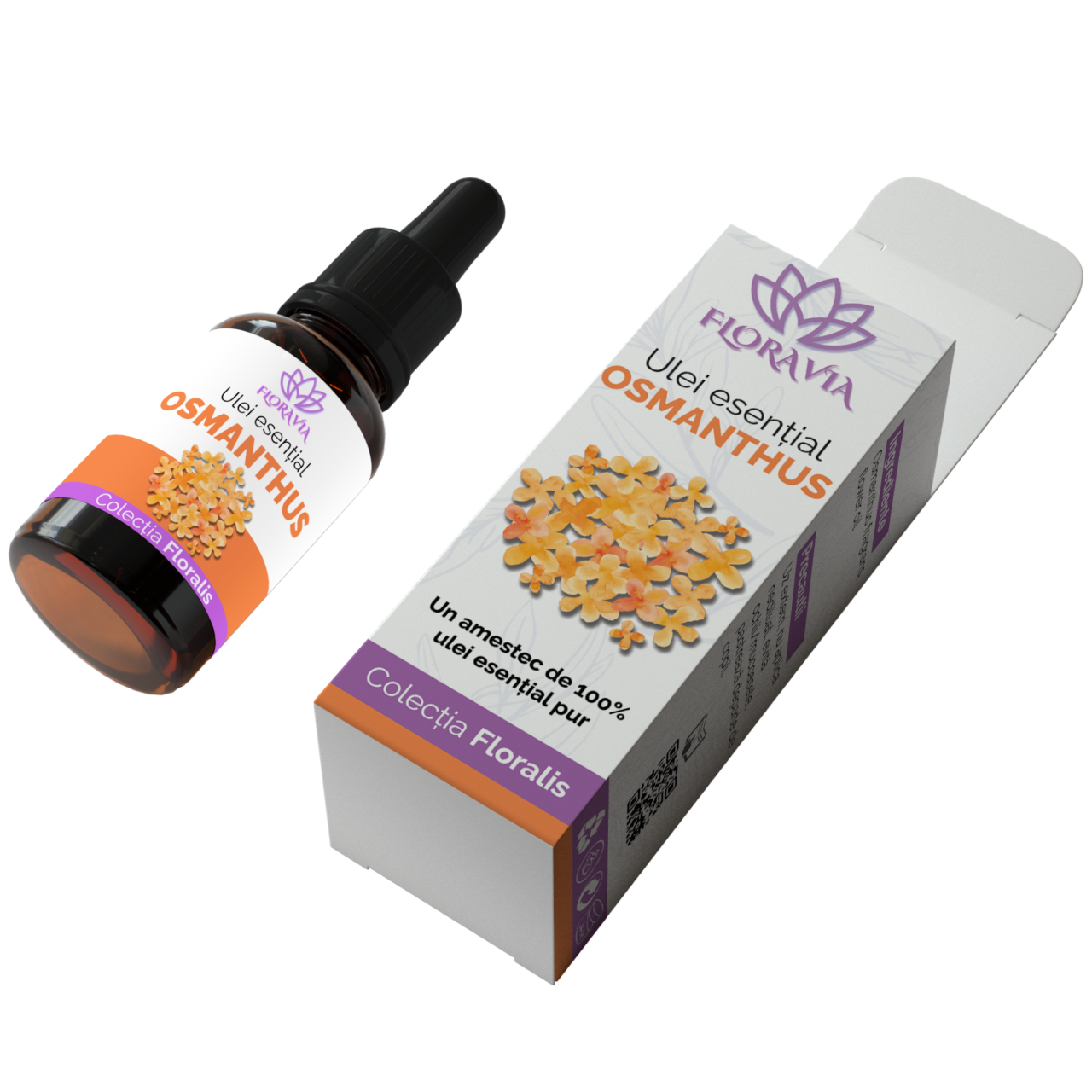 Ulei Esențial de Osmanthus 100% Pur – Osmanthus fragrans, 10ml [6]