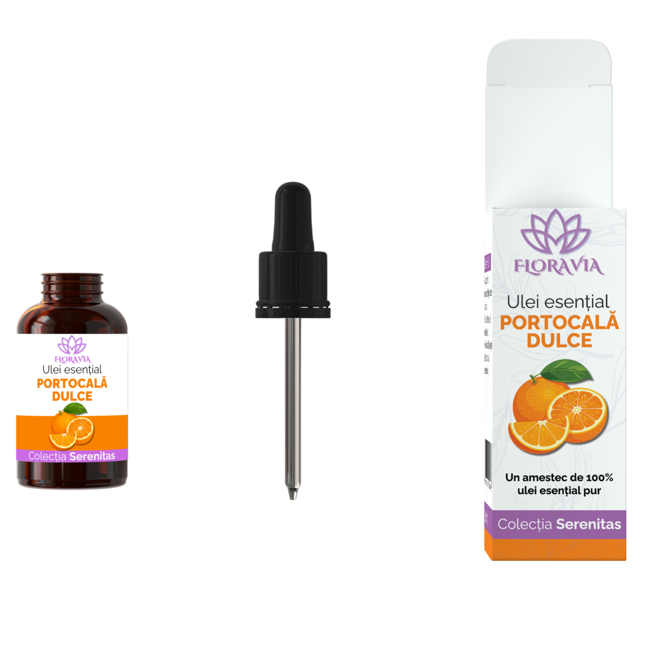 Ulei Esențial de Portocală Dulce 100% Pur – Citrus sinensis, 10ml [5]