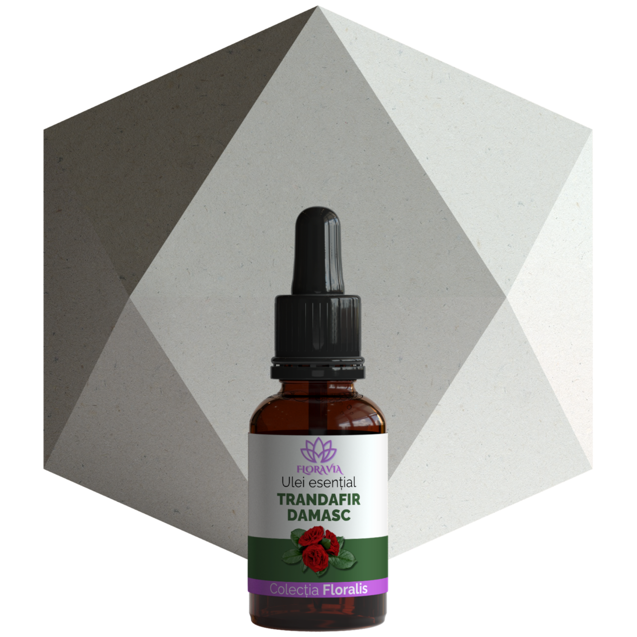 Ulei Esențial de Trandafir Damasc 100% Pur – Rosa damascena, 10ml [3]