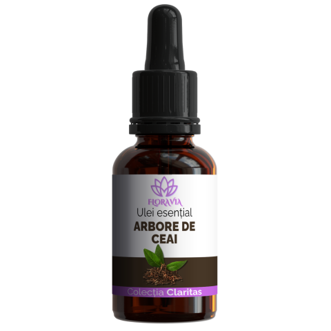 Ulei Esențial de Arbore de Ceai 100% Pur – Melaleuca alternifolia, 10ml [4]