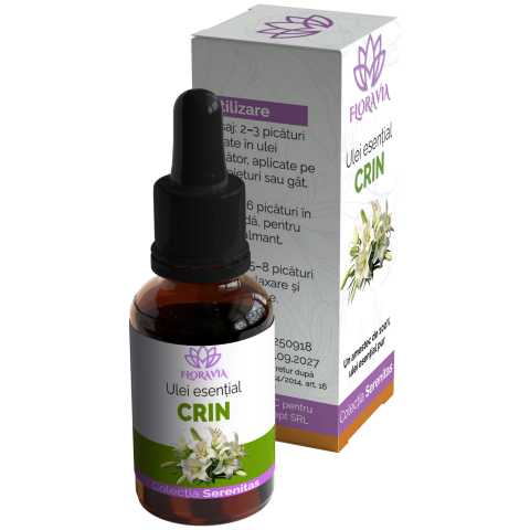 Ulei Esențial de Crin 100% Pur – Lilium candidum, 10ml