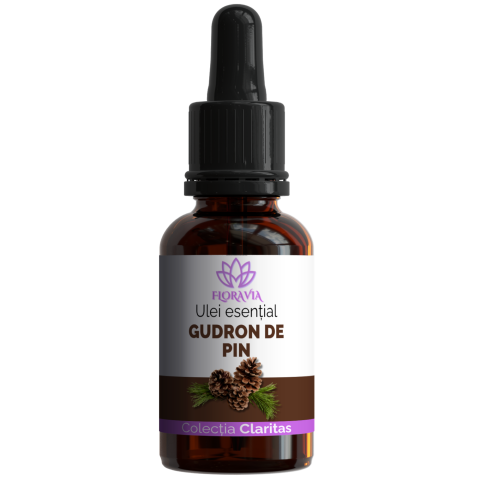 Ulei Esențial de Gudron de Pin 100% Pur – Pinus sylvestris, 10ml [1]