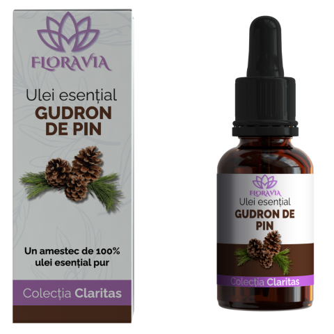 Ulei Esențial de Gudron de Pin 100% Pur – Pinus sylvestris, 10ml [5]