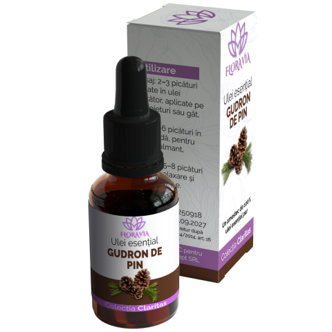 Ulei Esențial de Gudron de Pin 100% Pur – Pinus sylvestris, 10ml