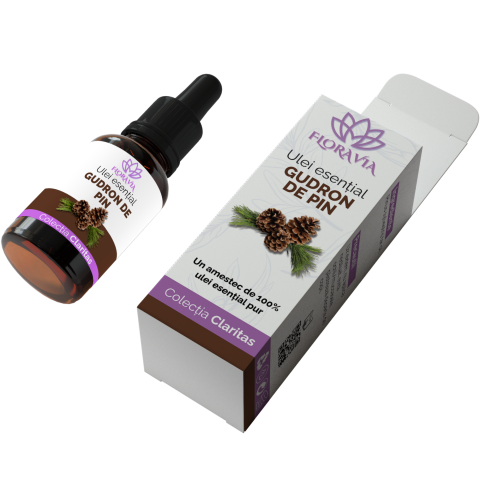 Ulei Esențial de Gudron de Pin 100% Pur – Pinus sylvestris, 10ml [2]