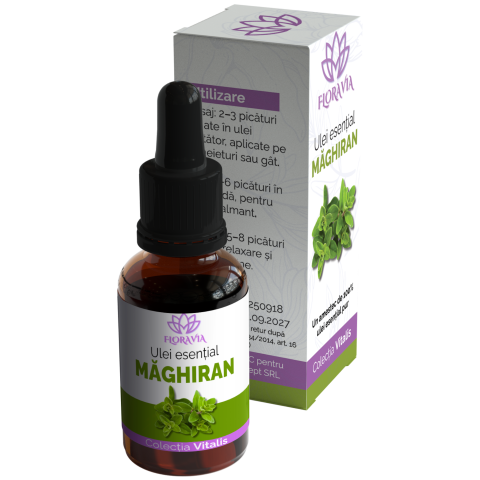 Ulei Esențial de Măghiran 100% Pur – Origanum majorana, 10ml