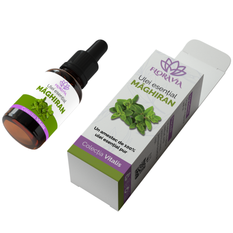 Ulei Esențial de Măghiran 100% Pur – Origanum majorana, 10ml [3]