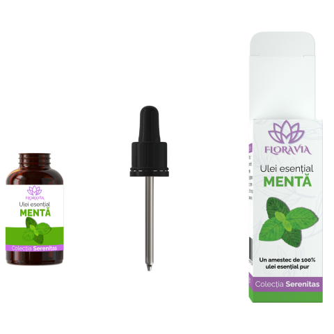 Ulei Esențial de Mentă 100% Pur – Mentha piperita, 10ml [4]