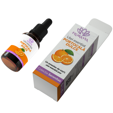 Ulei Esențial de Portocală Dulce 100% Pur – Citrus sinensis, 10ml [1]