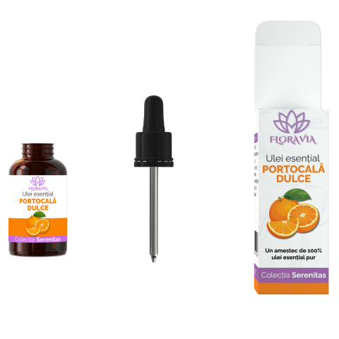 Ulei Esențial de Portocală Dulce 100% Pur – Citrus sinensis, 10ml [4]
