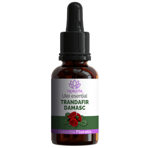 Ulei Esențial de Trandafir Damasc 100% Pur – Rosa damascena, 10ml [6]