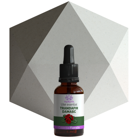 Ulei Esențial de Trandafir Damasc 100% Pur – Rosa damascena, 10ml [2]