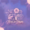 Flori in drum