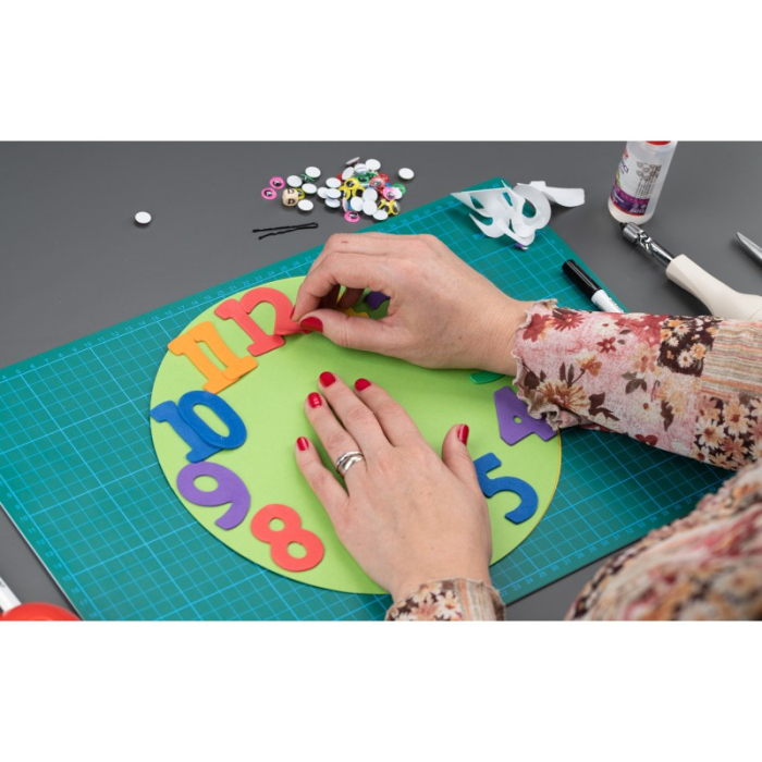 Accesorii craft - AD048 spuma autoadeziva Litere si Cifre [2]