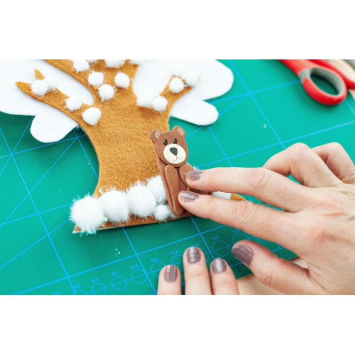 Accesorii craft - AD153 Prietenii padurii spuma DACO [2]