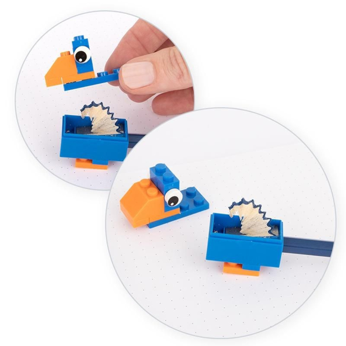 Ascutitoare din mini cuburi constructii, Animale jungla [4]