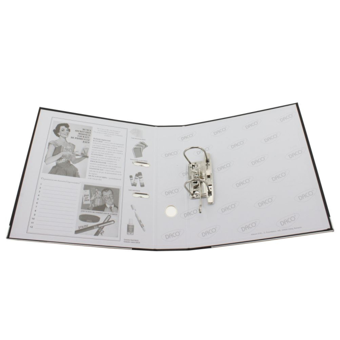 Biblioraft plastifiat 50 mm daco portocaliu [2]