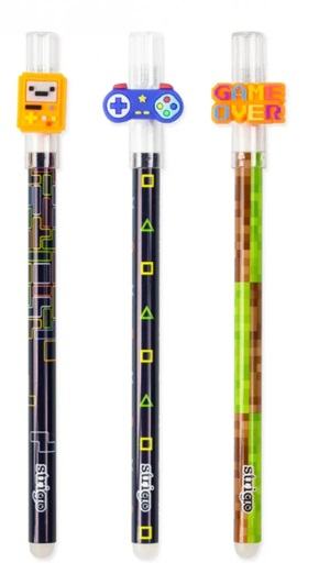 Blister Strigo 3 pixuri cerneala cu stergere GAMES [1]