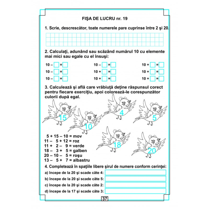 Caiet Special "SA SCRIEM CIFRELE" Matematica 5-7 ani [3]