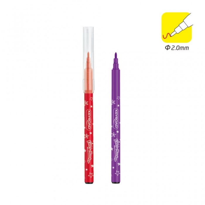 Carioca 6 culori Keyroad Washable, KR971588 [2]