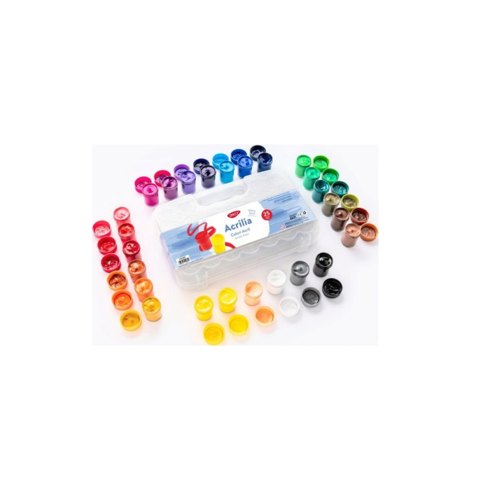 Culori acril 25 culori 20 ml Acrilia DACO [2]