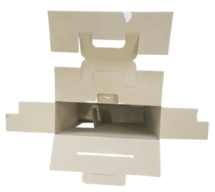 Cutie Carton Cadou Paste cu decupaj 1 sticla 265x85x320 mm [4]