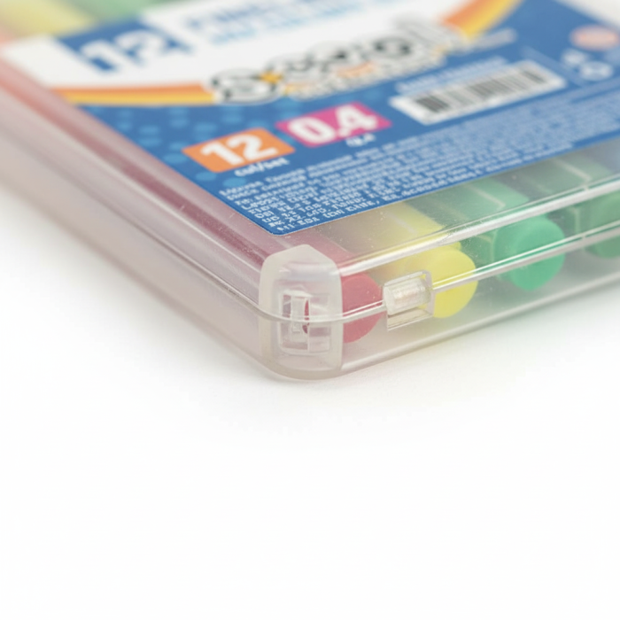 Fineliner, varf 0.4mm, 12 cul/set - S-COOL [3]